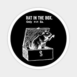 Rat In The Box Magnet